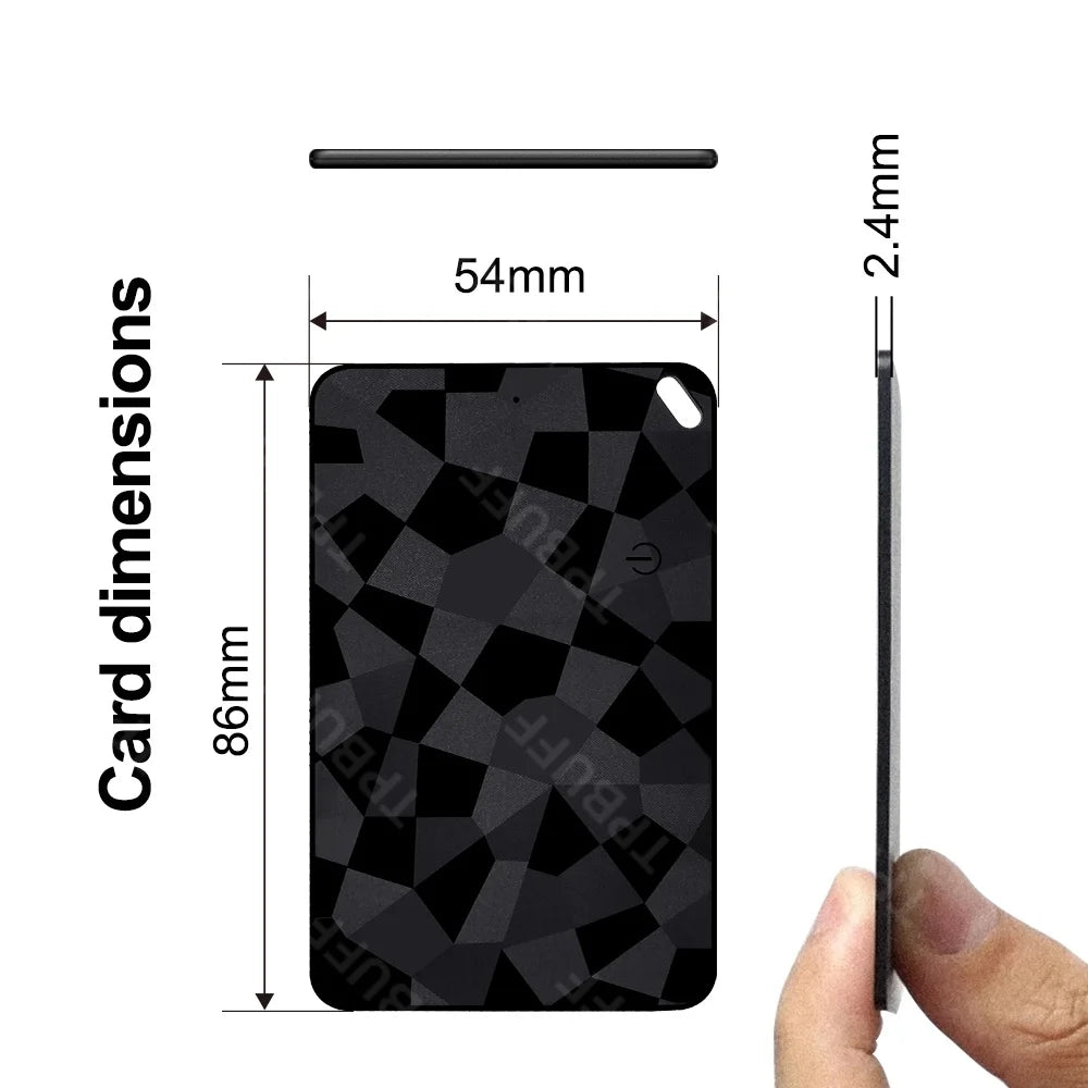 iPhone & Android Wallet Tracker Card